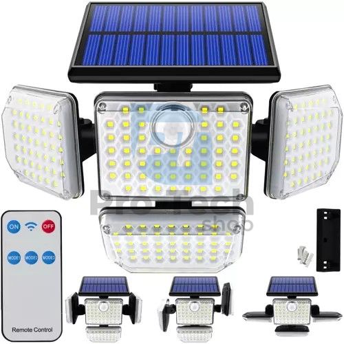 Соларна лампа 181 LED с външен панел Izoxis 75176