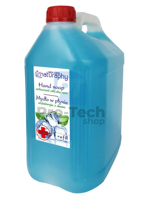 Антибактериален течен сапун с алое вера Naturaphy 5000 мл 30337