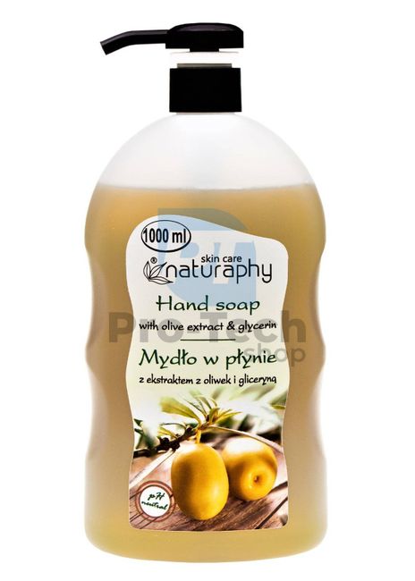 Течен сапун от маслини с глицеринов екстракт Naturaphy 1000 мл 30020