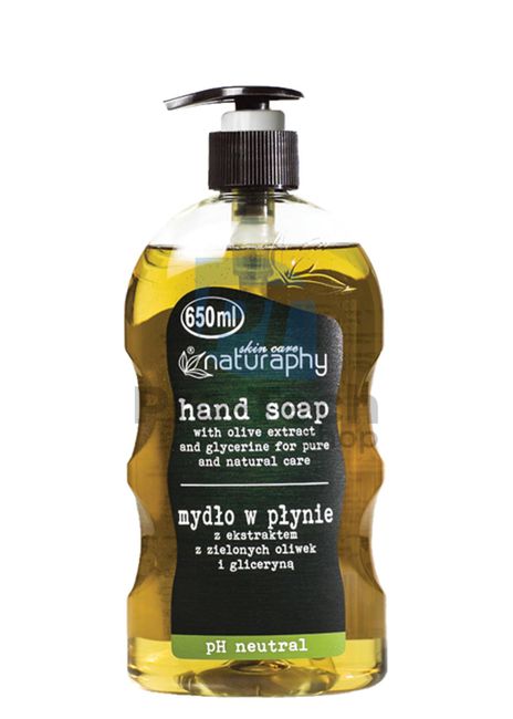 Течен сапун с маслини и глицеринов екстракт Naturaphy 650 мл 30011