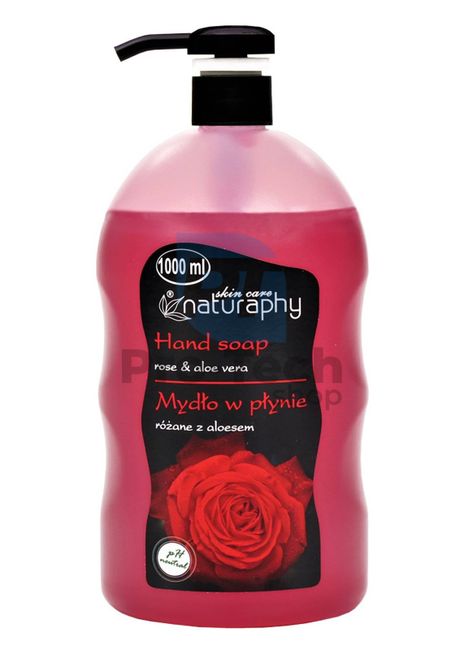Течен сапун с роза и алое вера Naturaphy 1000 мл 30019