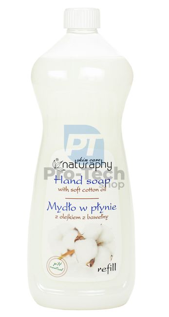 Течен сапун с памучно масло, пълнител Naturaphy 1000 мл 30310