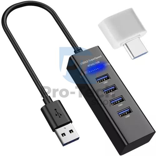 USB хъб 4 порта USB 3.0 Izoxis 19157 75423