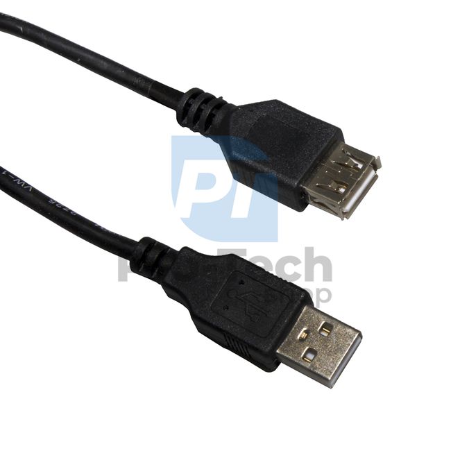 USB удължител USB 2.0 F/M 1,5 м 72394