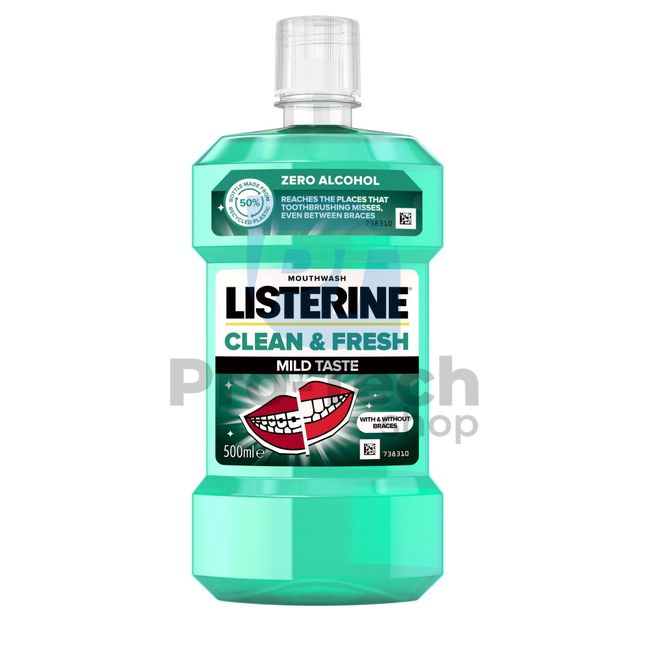 Вода за уста Listerine Clean & Fresh 500 мл 30585