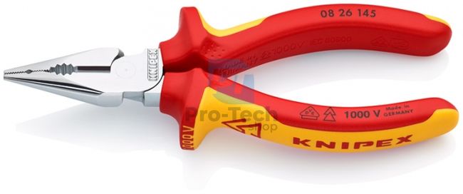 Тесни плоски комбинирани клещи 145 mm KNIPEX 07639