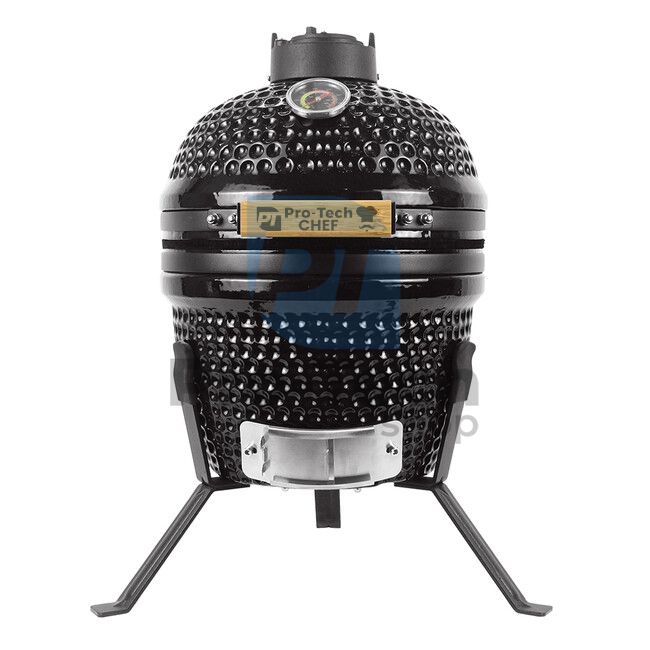 Градинска керамична скара Kamado CL-13 черна Pro-Tech CHEF 40155