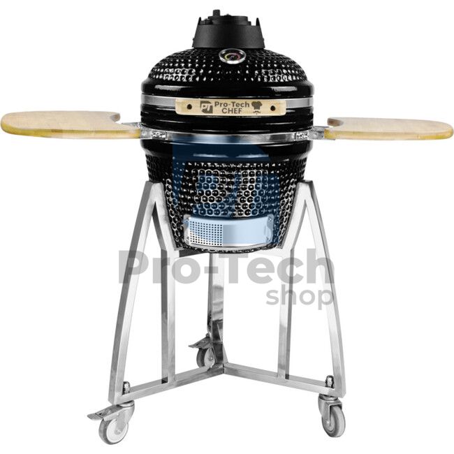 Градинска керамична скара Kamado CL-16 черна Pro-Tech CHEF 40288